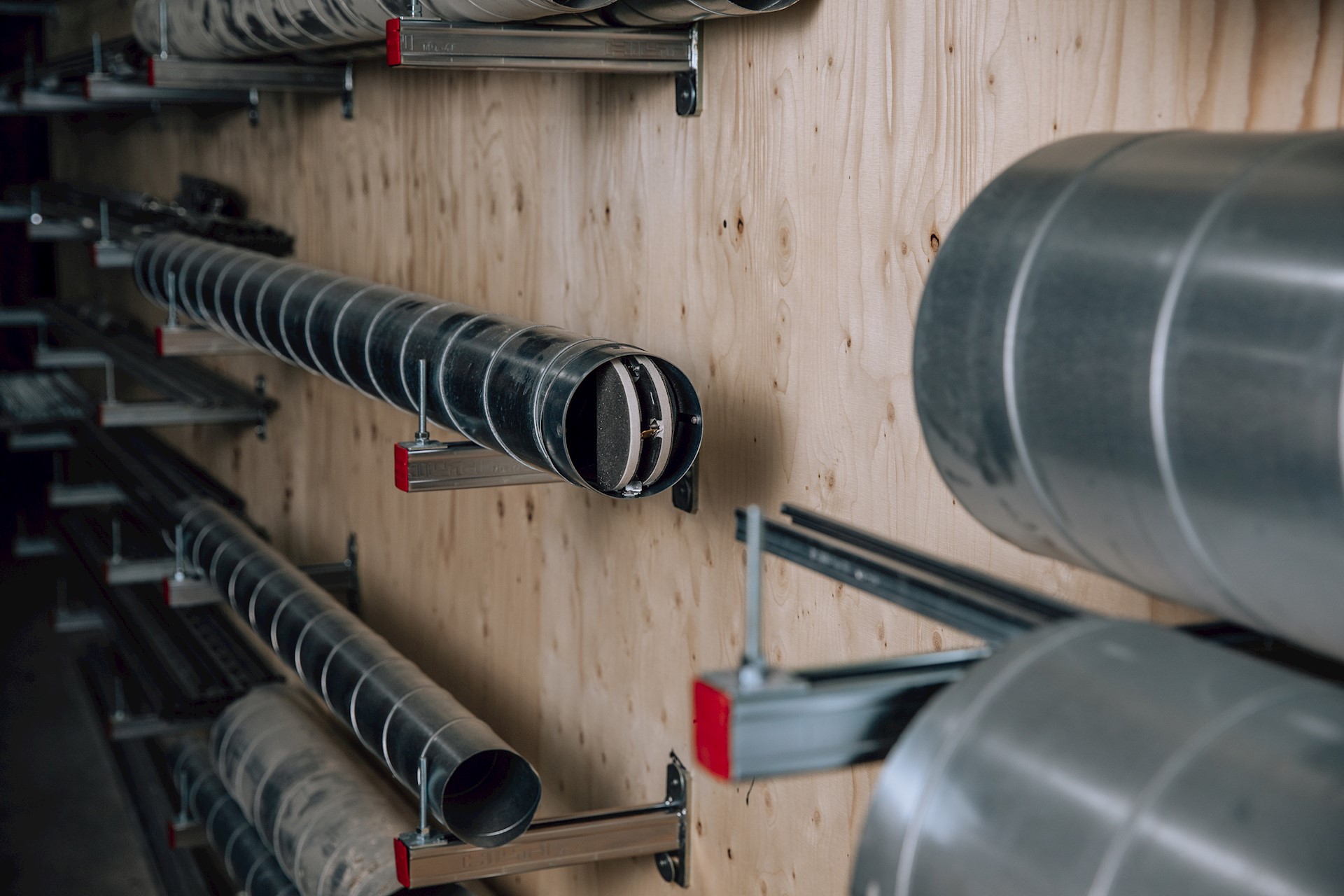 EAV Brandwerende vlinderklep gemonteerd 1