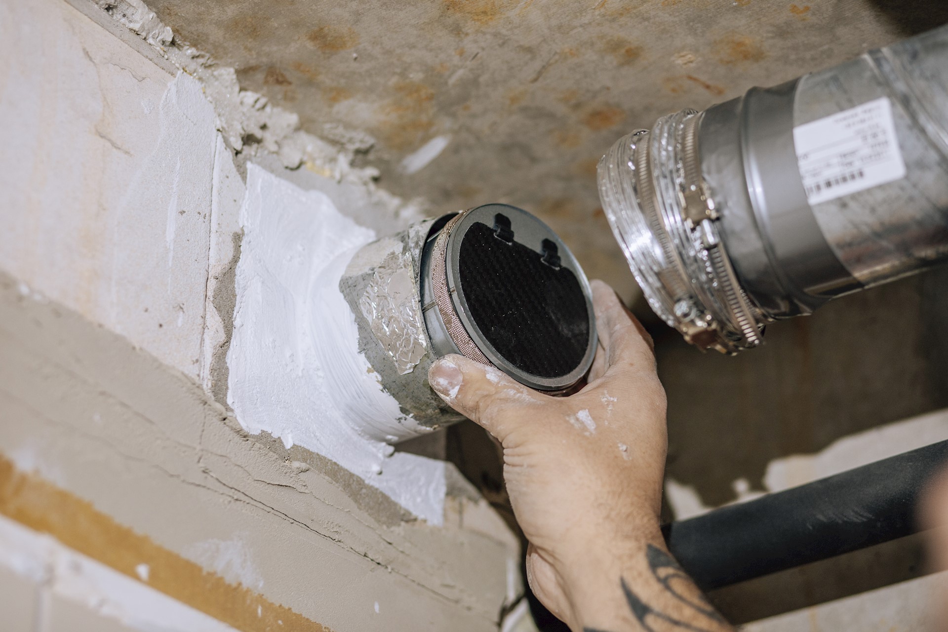 KRS-M (NL) Koude rookklep gemonteerd